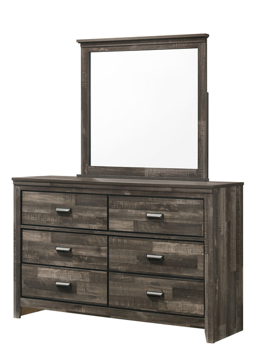 Carter - King 4 Piece Bedroom Set - Brown