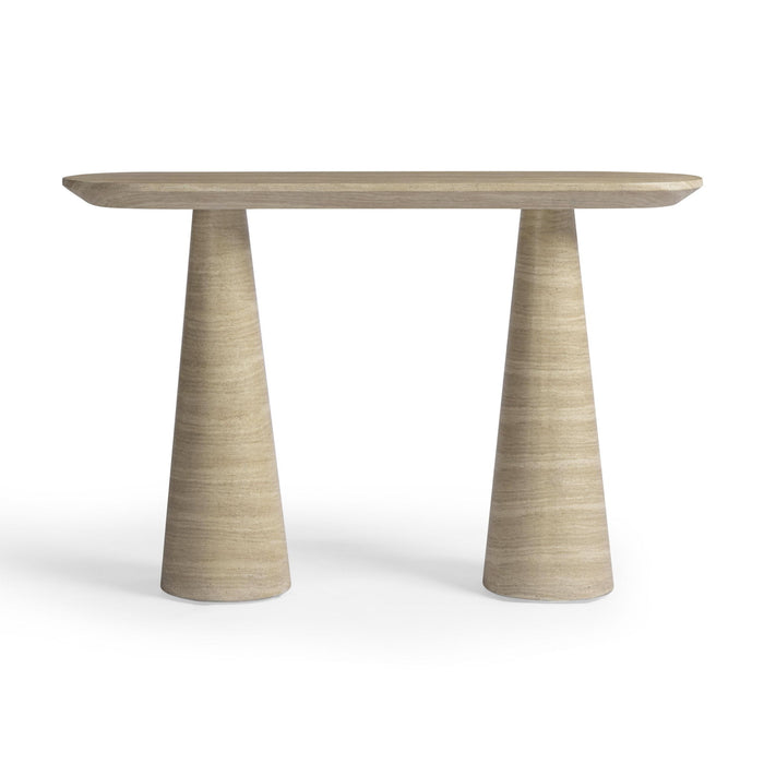 Sandra - Indoor / Outdoor Console Table - Travertine