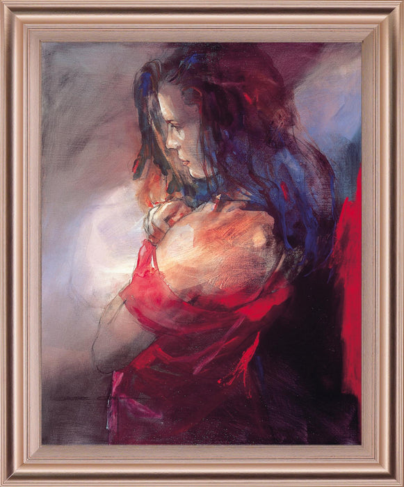 Ember Muse - 28" x 34" Framed Wall Art