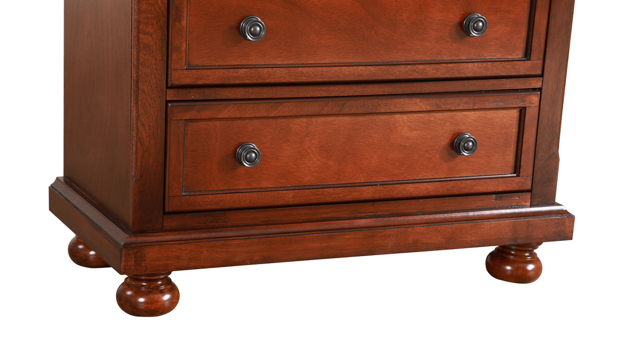 Glory Furniture Meade Chest, Cherry