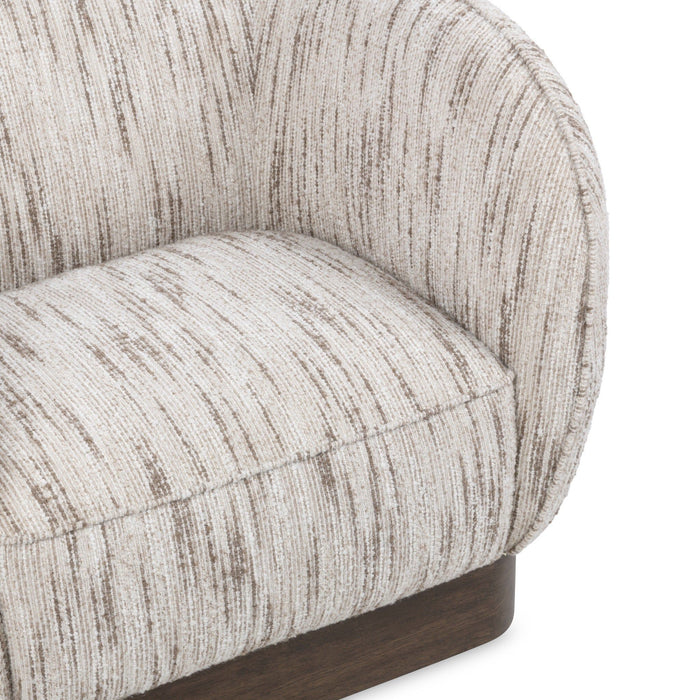 Rinner - Swivel Accent Chair - Cocoa Cream