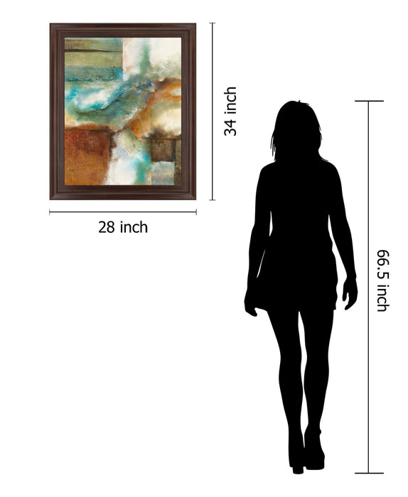 Copper Mist - 28" x 34" Framed Wall Art