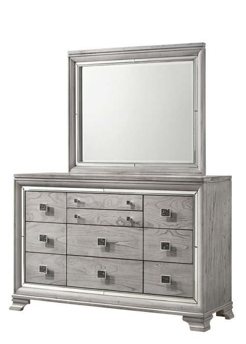 Vail - Queen 5 Piece Bedroom Set - Gray