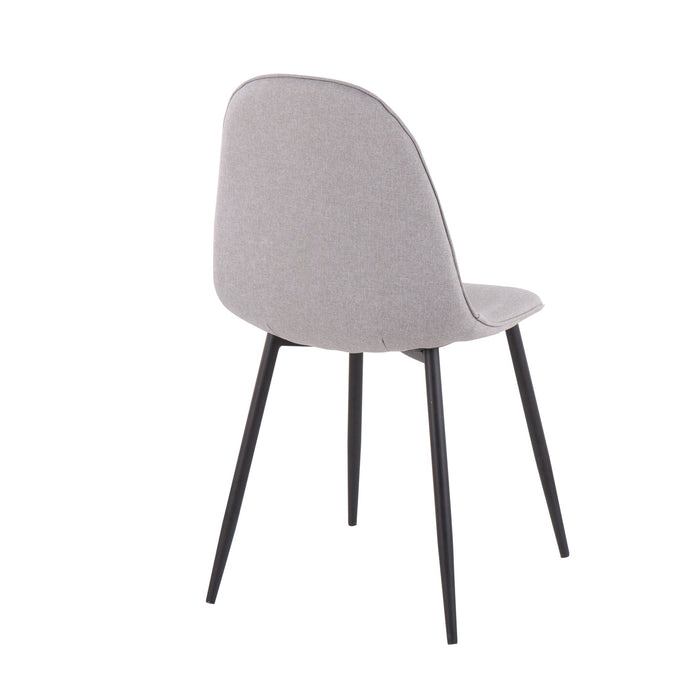 Pebble - Contemporary Chair (Set of 2) - Gray