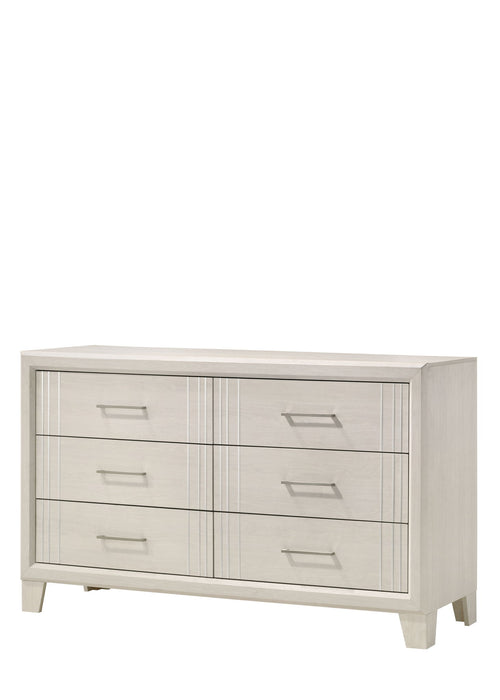 Charlie - King 5 Piece Bedroom Set - White