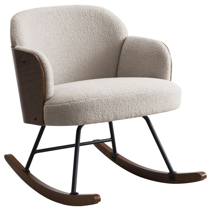 Valera - Upholstered Mid Back Rocking Chair