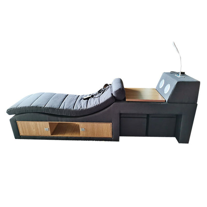 Lounge Bed Console - Dark Gray