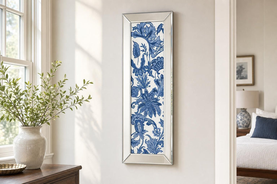 Indigo Chintz V By Melissa Wang - Blue