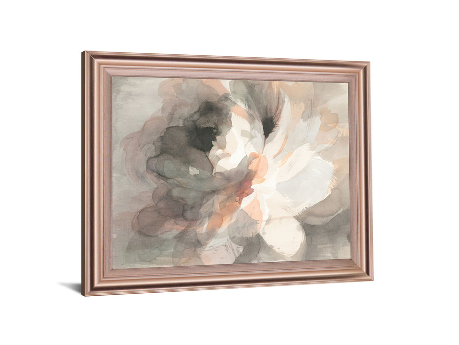 Whispered Petal Dawn - 28" x 34" Framed Wall Art