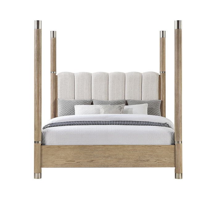 Sarai - Bed With Plush Upholstered Headboard
