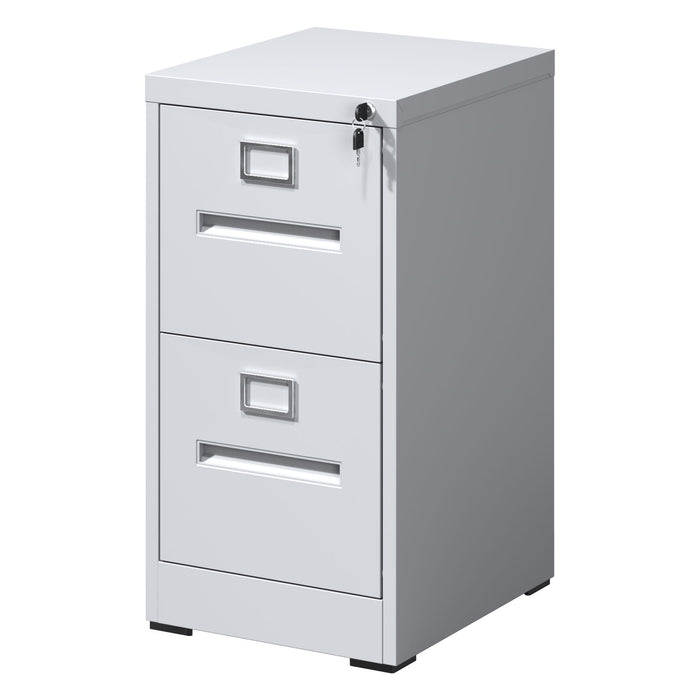 Premium Drawer File Cabinet With Lock, Metal Vertical Design, A4 Legal / Letter Size