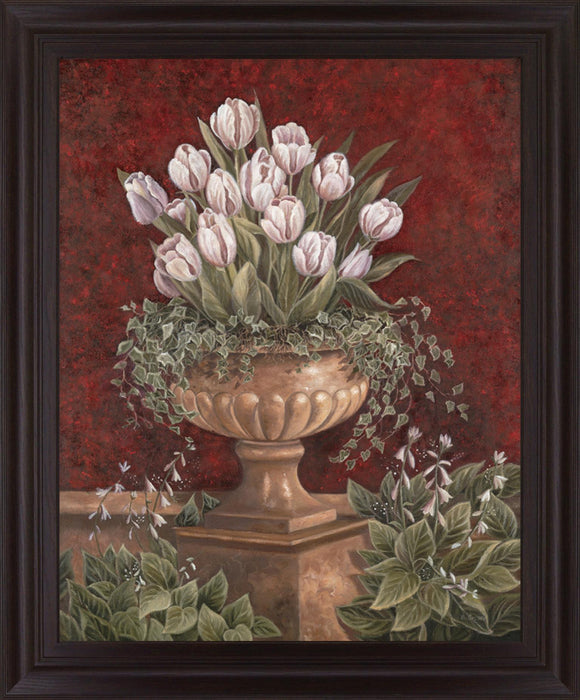Tulip Abundance - 28" x 34" Framed Wall Art