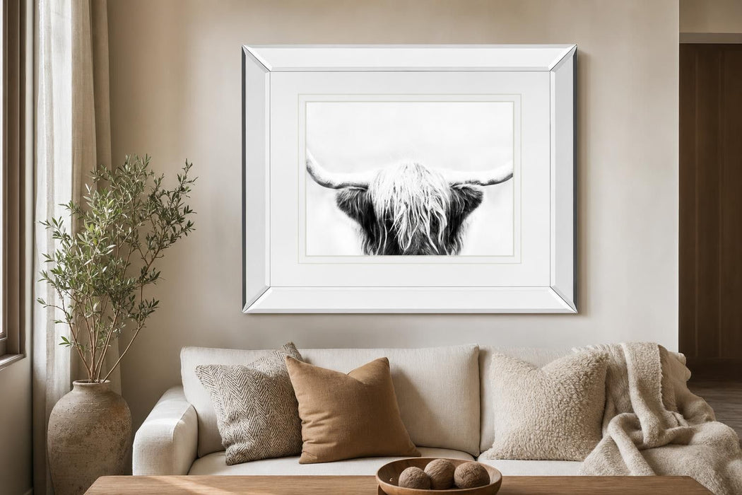 Longhorn By Danita Delimont - Dark Gray - Glass