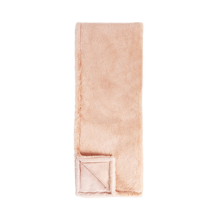 Throws - 50" x 70" Taiga Throw - Peach