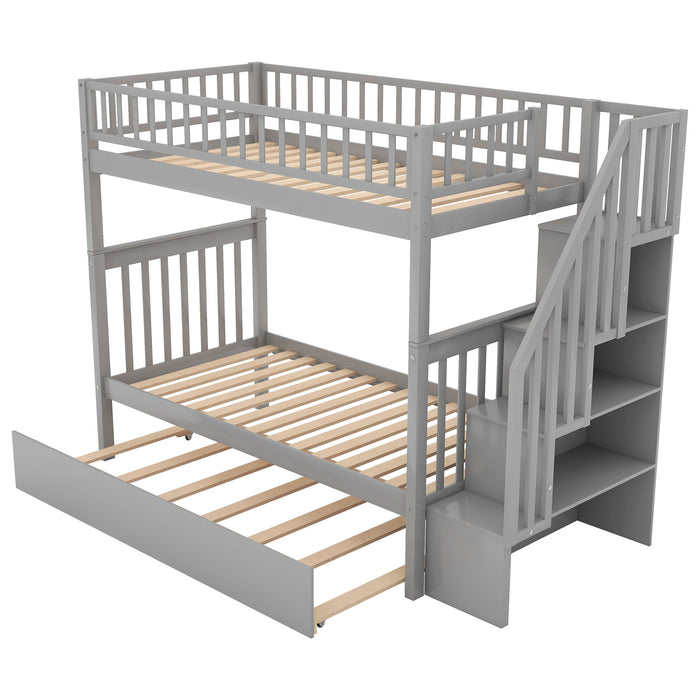 Bunk Bed With Staircase