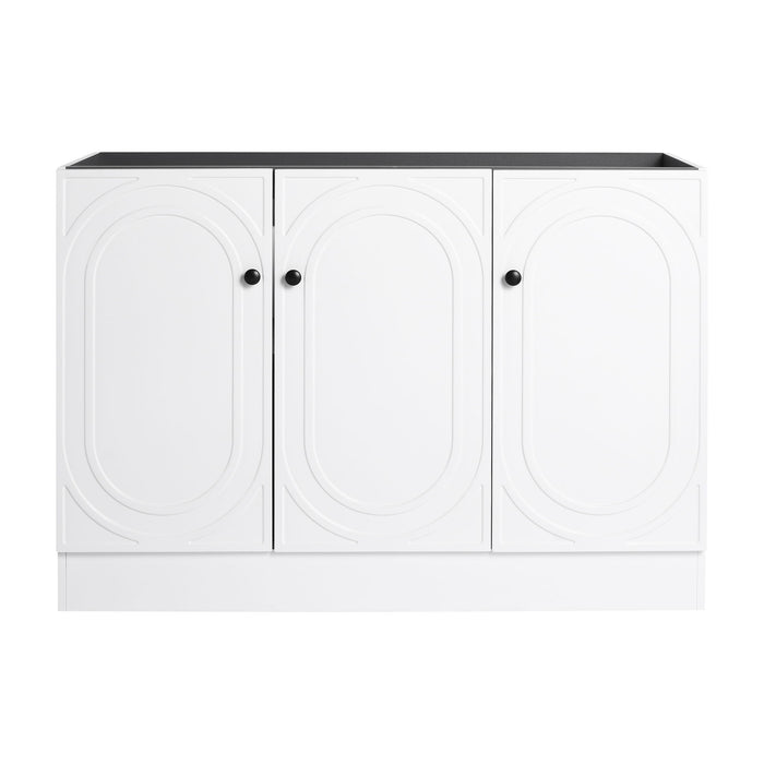 Modern Freestanding Bathroom Vanity With Soft Close Cabinet Doors