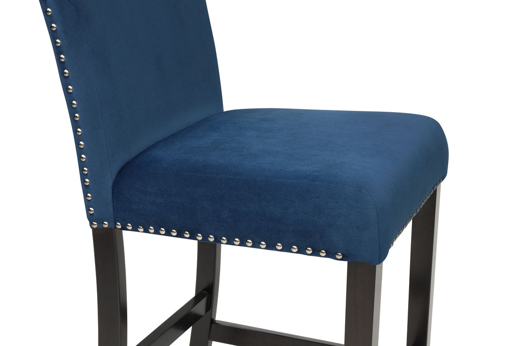 Lennon - 5 Piece Counter Height Table - Blue