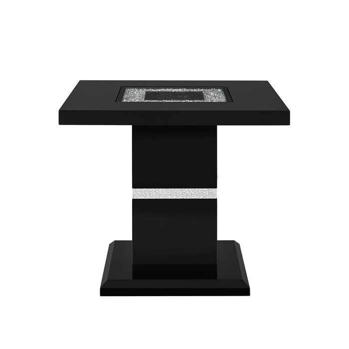 Ariya - End Table - Black