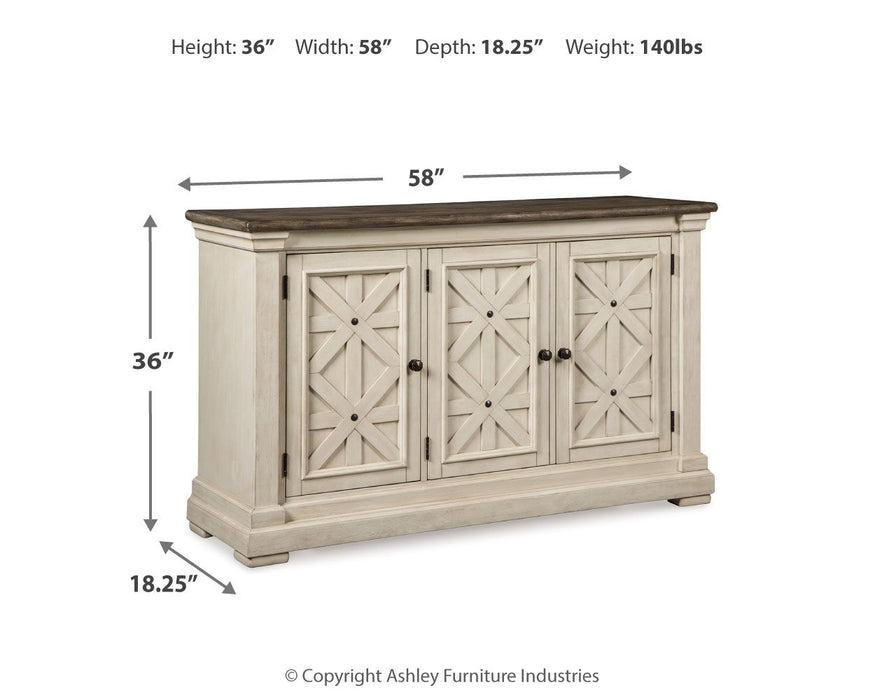 Bolanburg - Beige - Servidor de Comedor