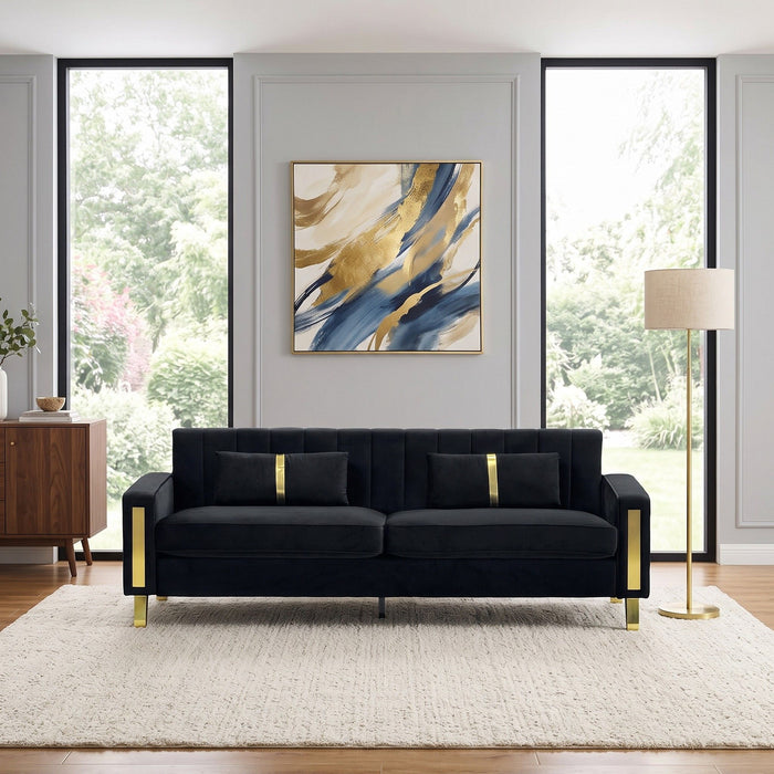 Luxurious Sofa With Accents
