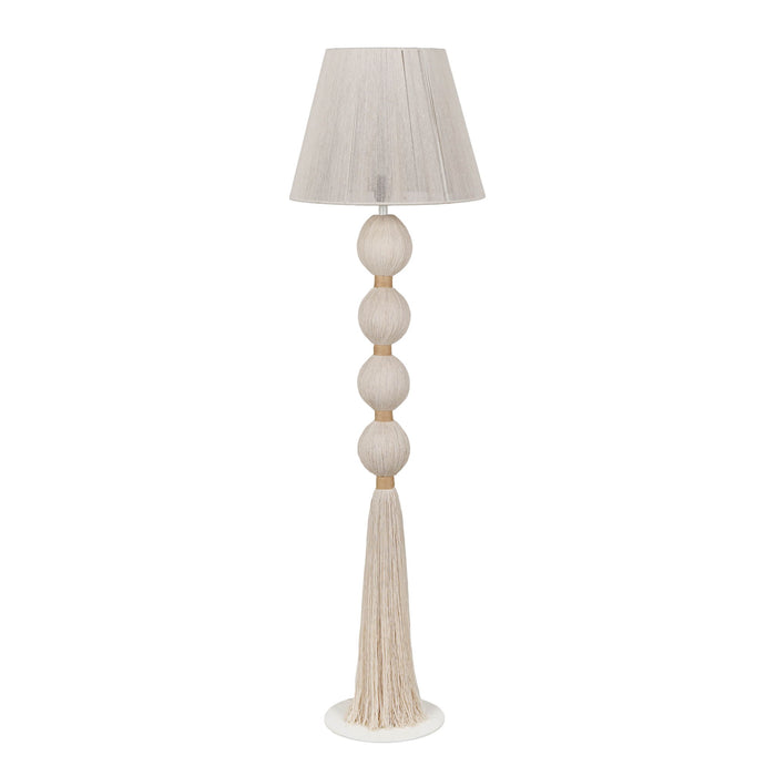 Samba - Cotton Floor Lamp - White