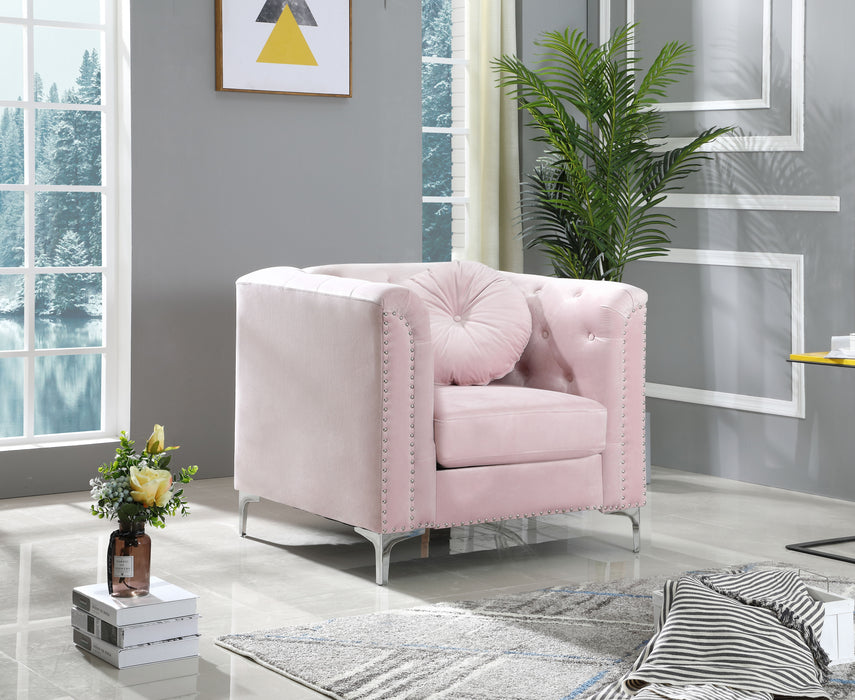 Glory Furniture Pompano Chair, Pink