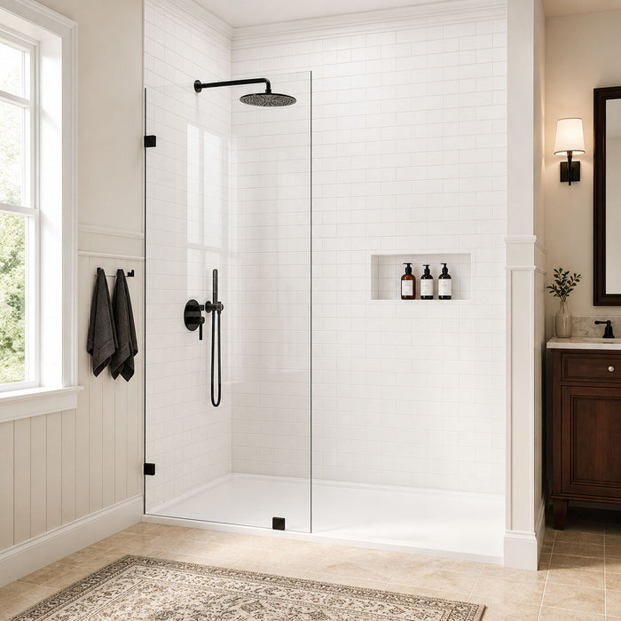 Frameless Walk-In Shower Glass Panel