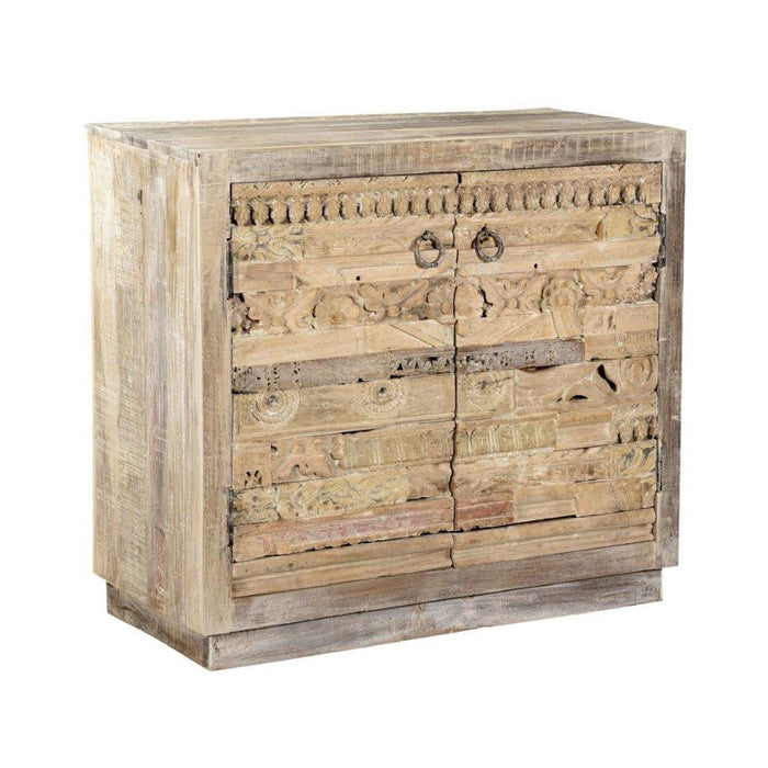 Alta - 2 Door Carved Panel Sideboard - Butterwood Blend