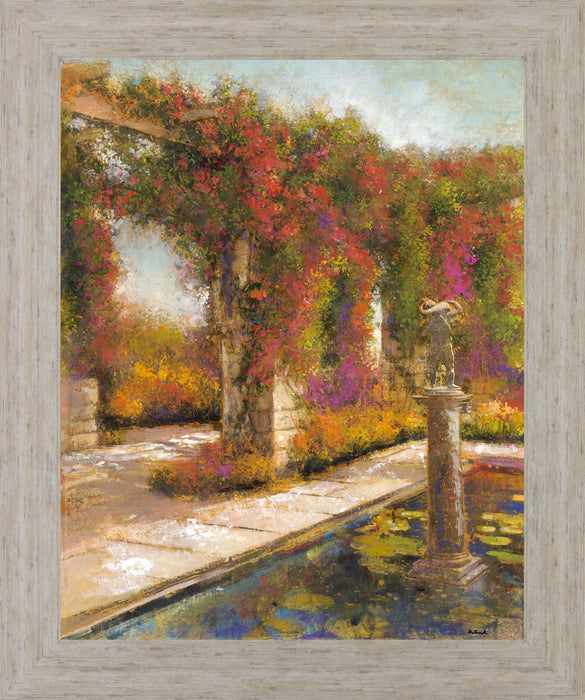 Veranda Blossom Retreat - 28" x 34" Framed Wall Art