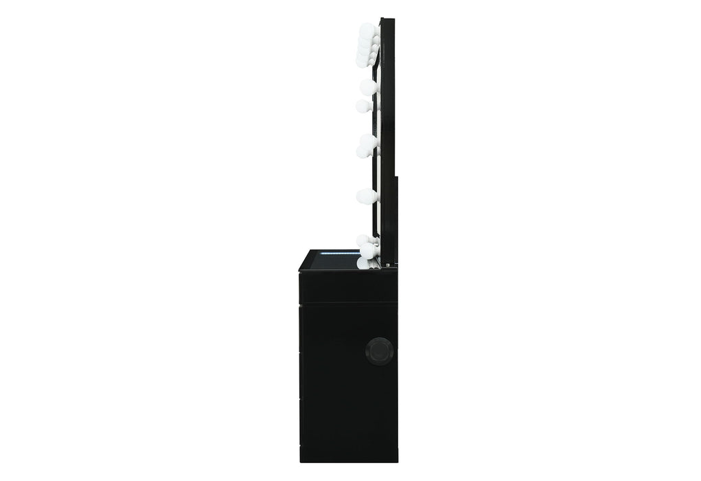 Ella - Vanity With Speaker - Black