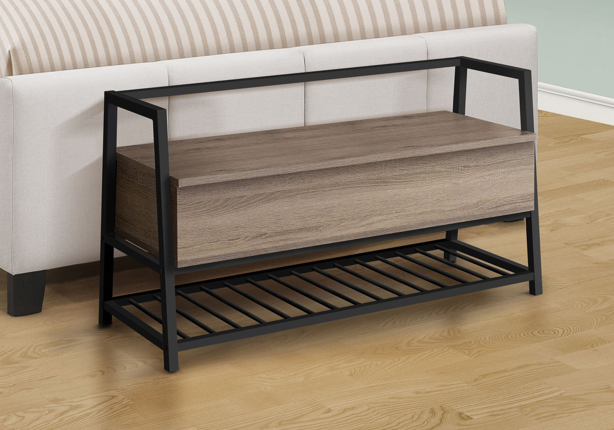 Compact Bench For R Storage Bench Storage, Rectangular, Contemporary & Modern — Brother's Outlet