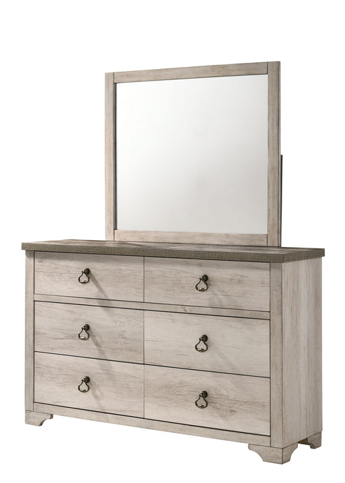 Patterson - Full 5 Piece Bedroom Set - Beige