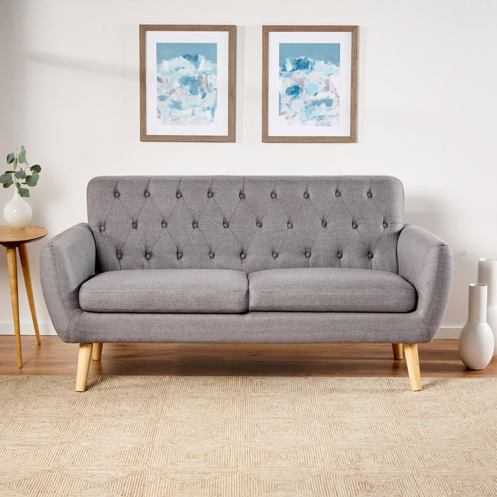 Mid - Century Tufted Loveseat