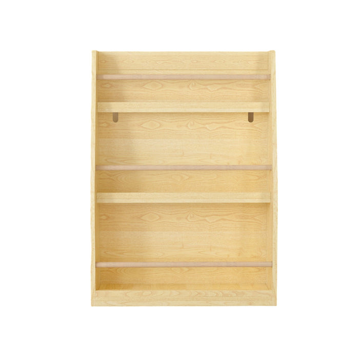3 Tier Book Shelf, Compact Storage For Bedrooms