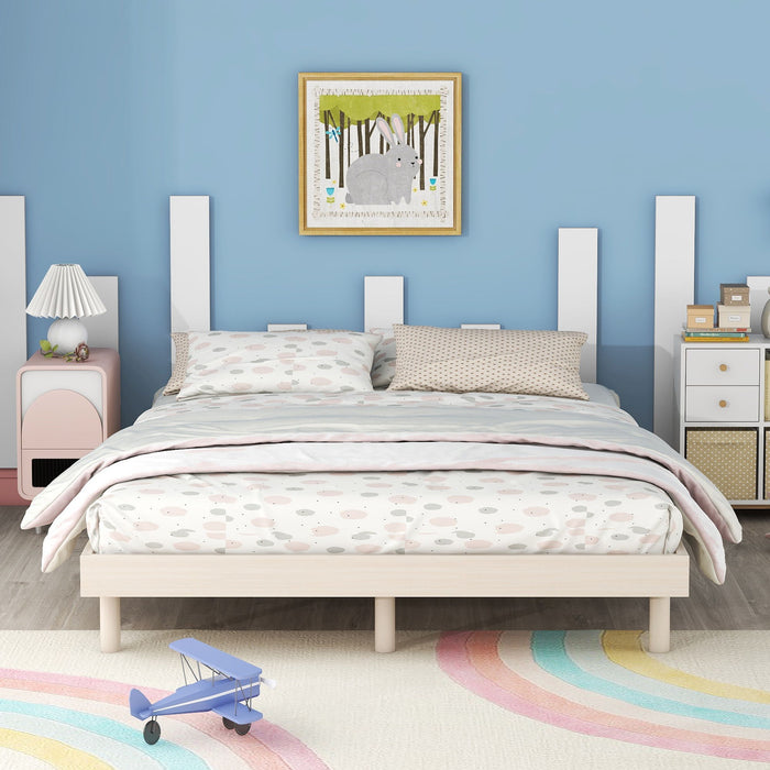 Modern Floating Platform Bed Frame