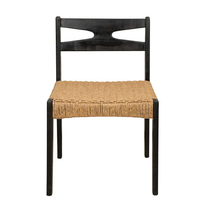 Dining Side Chairs, Indoor Outdoor Armless Chair (Set of 2)