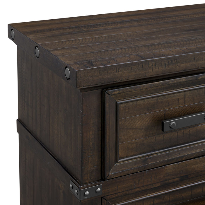 Colorado City - 9-Drawer Dresser - Charcoal