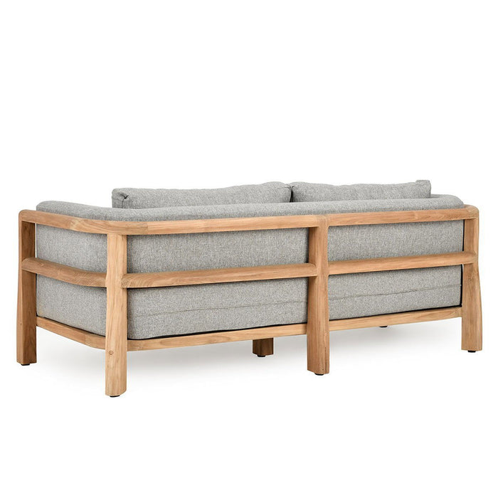Aston - Outdoor Sofa - Natural / Gray