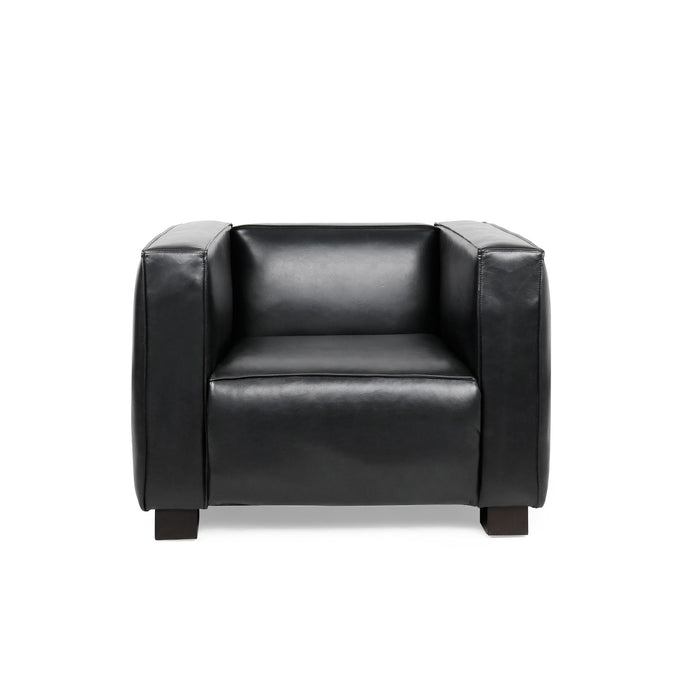 Vortexia - Club Chair With Tuxedo Design