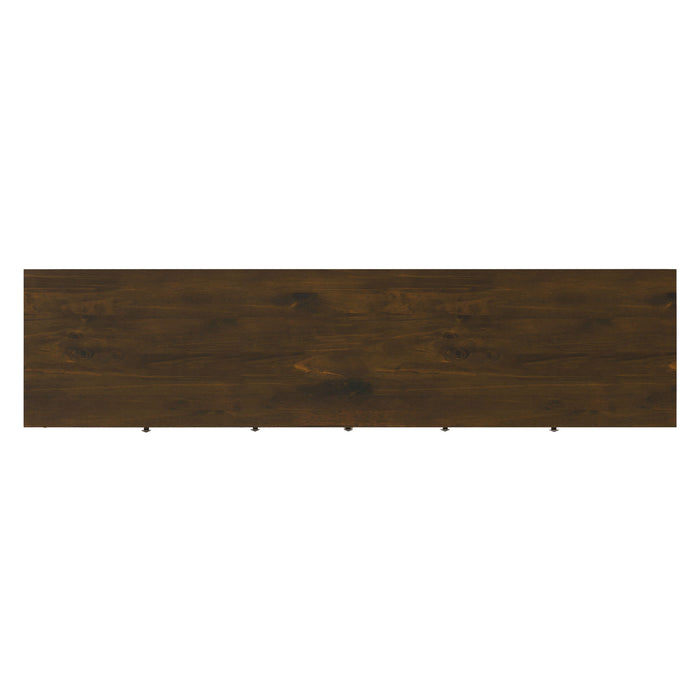Cosmopolitan - Wide TV Media Stand - Mahogany Brown