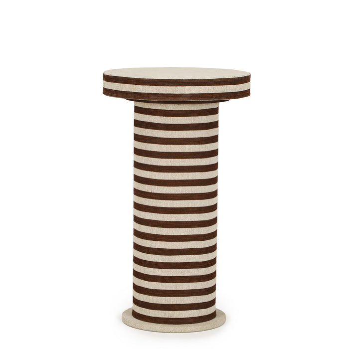 Lyra - Striped Cotton Jute Contract-Grade Table