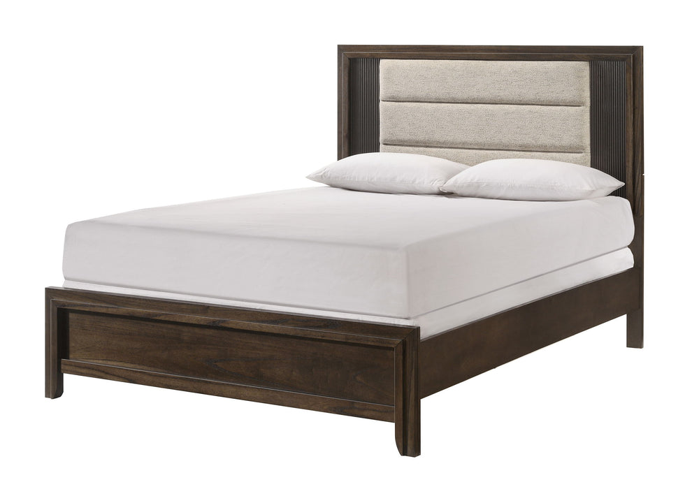 Carlton - Queen Bed - Brown