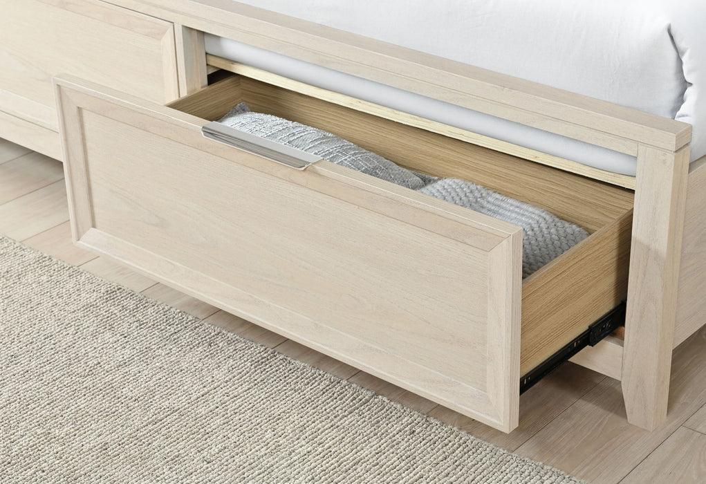 Mariah - Queen Bed - Beige