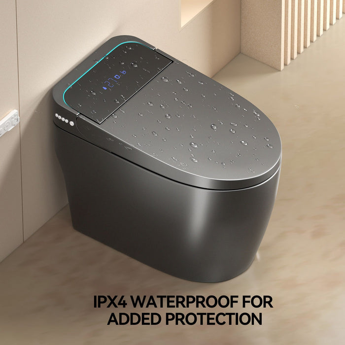 Smart Bidet Toilet With Auto Open / Close Seat
