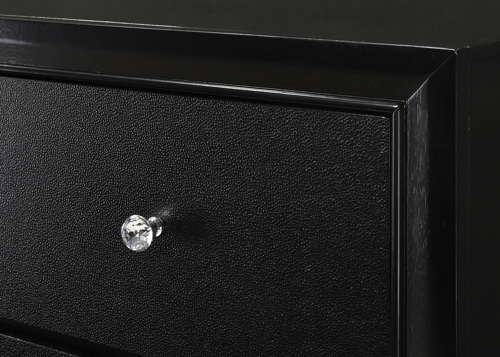 Micah - Full 4 Piece Bedroom Set - Black