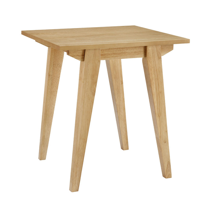 Sleek Minimal Solid Wood Side Table