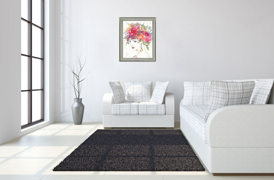 Blossom Muse - 28" x 34" Framed Wall Art