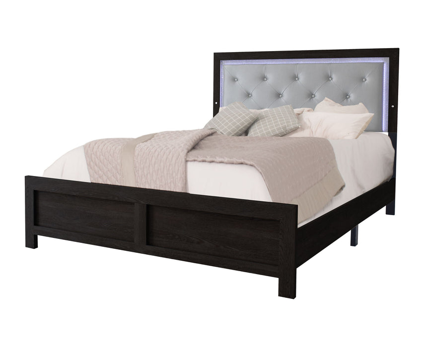 Jaylen - King 5 Piece Bedroom Set - Black