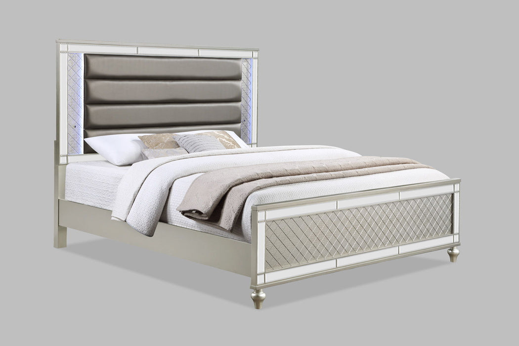 Cristian - Queen 5 Piece Bedroom Set - Champagne