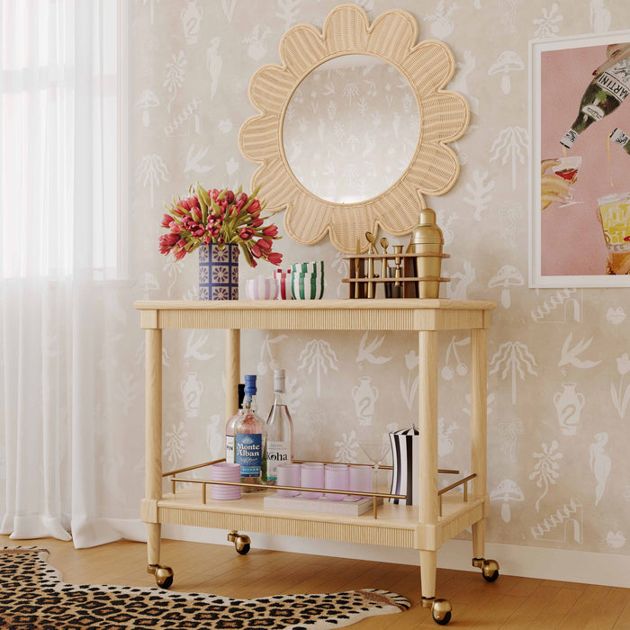 Slosh - Bar Cart - Natural Ash